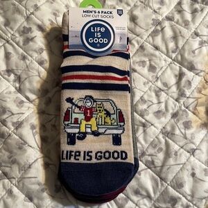 New Life Is Good low cut socks 6 ok